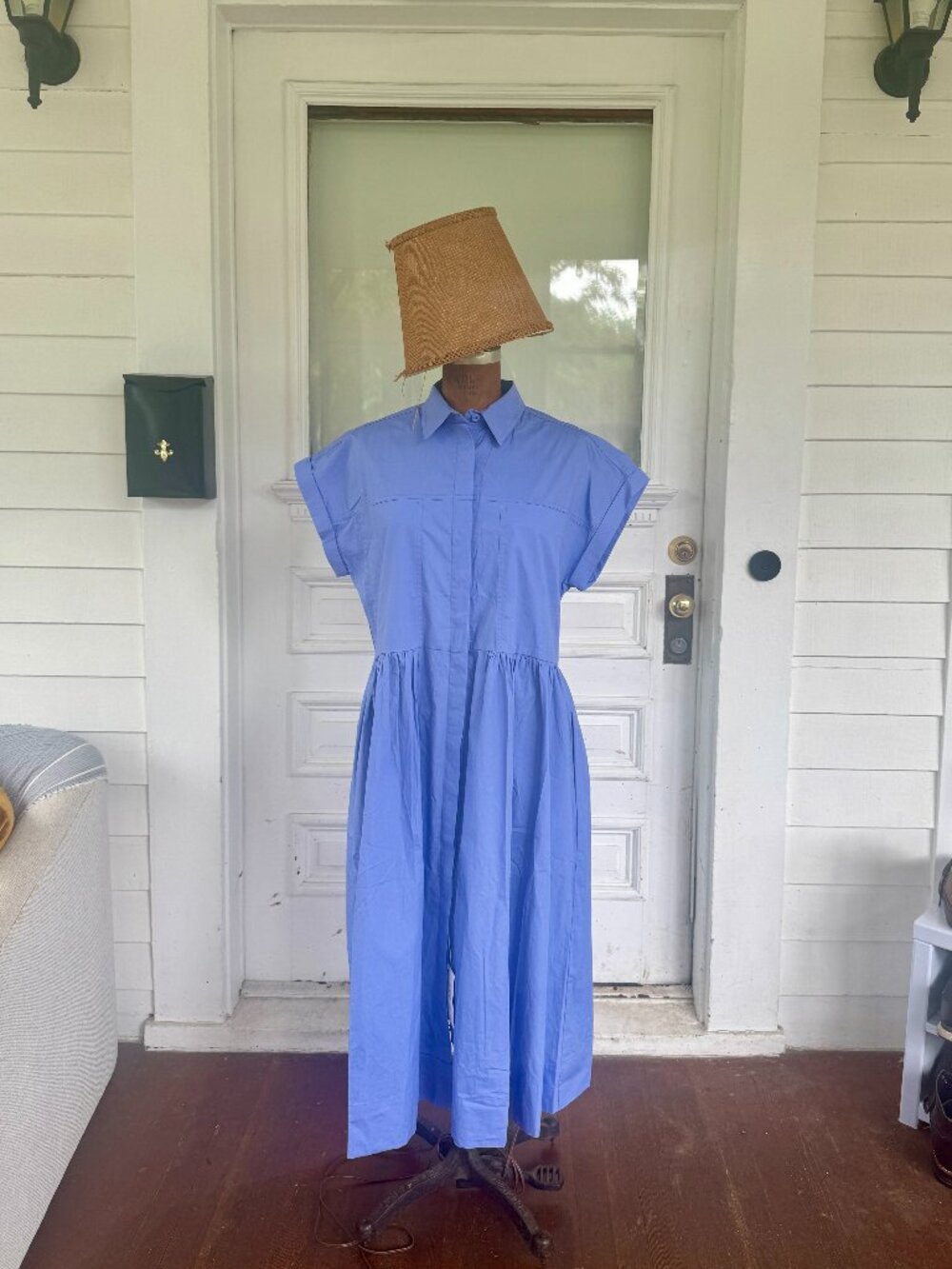 NWT MAYE Harper Shirtdress, Lavender